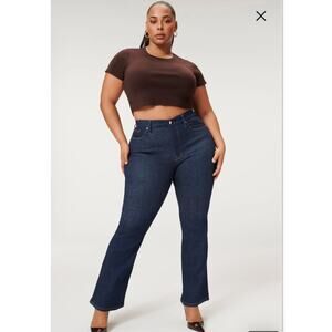 Good American Always Fits Classic Bootcut Jeans size 28-32